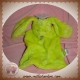 NICOTOY SIMBA SOS DOUDOU LAPIN PLAT VERT JAUNE FLUO KIABI