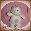 TIAMO TI AMO SOS DOUDOU PELUCHE LION ECRU BEIGE MUSICAL