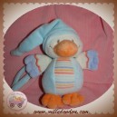 NATTOU SOS DOUDOU OISEAU CANARD MUSICAL BLANC RAYE ORANGE BLEU