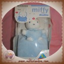 MIFFY SOS DOUDOU LAPIN BLANC PLAT BLEU MAJORA