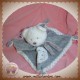 TEX SOS DOUDOU OURS BLANC PLAT GRIS ETOILES