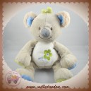 ARTHUR ET LOLA SOS DOUDOU KOALA GRIS VERT FLEUR BLEU