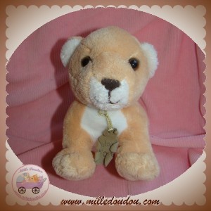 HISTOIRE D'OURS DOUDOU TIGRE LION JAUNE BEIGE BLANC SOS