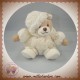 BUKOWSKI SWEDEN DOUDOU OURS BEIGE BOULE BLANC ECRU SOS