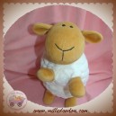 HAPPY HORSE SOS DOUDOU MOUTON MARRON CORPS BLANC