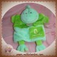 BABYNAT BABY NAT SOS DOUDOU GRENOUILLE VERTE MARIONNETTE G COMME