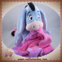 DISNEY SOS DOUDOU BOURRIQUET BLEU VIOLET MOUCHOIR ROSE PAPILLON