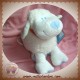 TEX SOS DOUDOU MOUTON BLANC FOULARD ROUGE PIED BLEU MUSICAL