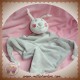 CARREBLANC SOS DOUDOU CHENILLE EMILE PLAT GRIS ECRU FOULARD