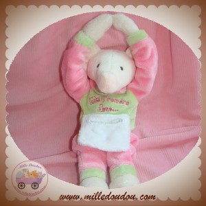 DOUDOU ET COMPAGNIE SOS SOURIS ROSE VERT MA PREMIERE DENT DOUDOU ET COMPAGNIE SOS SOURIS ROSE VERT MA PREMIERE DENT