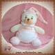 CMP SOS DOUDOU OURS ECRU BOULE ROSE NATOUDOU
