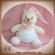 CMP SOS DOUDOU OURS ECRU BOULE ROSE NATOUDOU