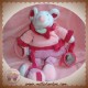 DOUDOU ET COMPAGNIE SOS SOURIS GRAINE DE DOUDOU ROSE CADEAU EVEIL MIROIR