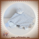 NOUKIE'S DOUDOU CROCODILE BIL PLAT BLEU ATTACHE TETINE