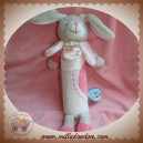 DOUDOU ET COMPAGNIE SOS LAPIN CELESTINE ROSE BATON