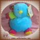 MGM SOS DOUDOU OURS BLEU BOULE VERT ROSE JAUNE