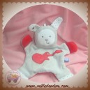 SUCRE D'ORGE SOS DOUDOU LAPIN PLAT GRIS ROUGE GUITARE COEUR ETOILES