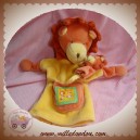 MOULIN ROTY SOS DOUDOU LION ORANGE MARIONNETTE LES LOUSTICS