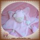 NICOTOY DOUDOU OURS PLAT ROSE ETOILE SOS