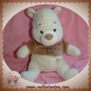 DISNEY SOS DOUDOU OURS WINNIE L'OURSON ECRU MARRON ABEILLE