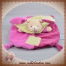 BABYNAT BABY NAT SOS DOUDOU LAPIN ROSE FUSHIA PLAT CAPE VERT