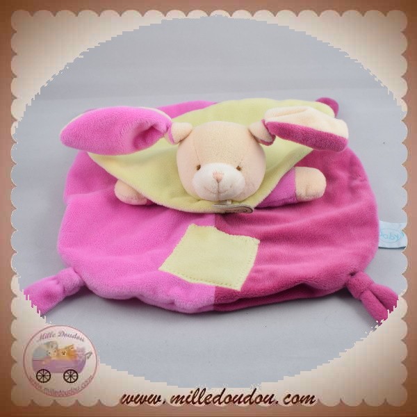 Doudou plat lapin - Baby Nat