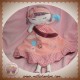 SAUTHON SOS DOUDOU FILLE POUPEE HANAE PLAT ROSE EVENTAIL