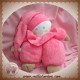 AJENA DOUDOU LUTIN POUPEE HOCHET ROSE SOS