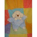 CMP SOS DOUDOU CHIEN ECRU BLANC CORPS BLEU COEUR