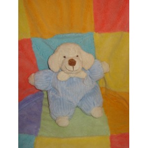 CMP SOS DOUDOU CHIEN ECRU BLANC CORPS BLEU COEUR