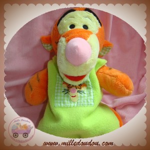 DISNEY NICOTOY SOS DOUDOU TIGROU ORANGE GIGOTEUSE VERTE