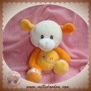 GIPSY SOS DOUDOU MOUTON BLANC ORANGE MUSICAL FLEUR