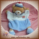 TAKINOU SOS DOUDOU OURS MARIONNETTE MARIN POISSON BLANC RAYE BLEU