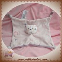 ABSORBA SOS DOUDOU CHAT PLAT ROSE VIOLET ETOILES NOEUD