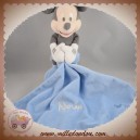 DISNEY BABY SOS DOUDOU MICKEY PASTEL NOIR MOUCHOIR BLEU ETOILE TETE