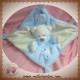 AUCHAN SOS DOUDOU OURS ECRU PLAT BLEU DEGUISE LAPIN SNC OIA