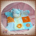 ORCHESTRA SOS DOUDOU VACHE GIRAFE PLAT BLEU ORANGE COW 123