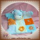 ORCHESTRA SOS DOUDOU VACHE GIRAFE PLAT BLEU ORANGE COW 123