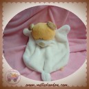 KIMBALOO SOS DOUDOU OURS PLAT ECRU BLANC