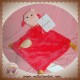 KIMBALOO SOS DOUDOU OISEAU ROSE MOUCHOIR FUSHIA NOEUD