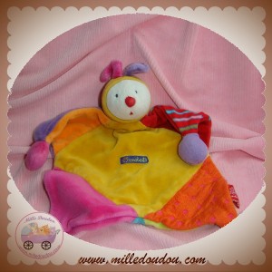 MOULIN ROTY SOS DOUDOU CLOWN DRAGOBERT PLAT JAUNE ROUGE ORANGE