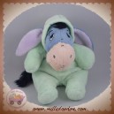 DISNEY SOS DOUDOU BOURRIQUET ANE HABIT VERT 20 CM