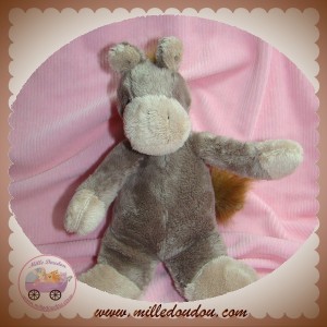 KIMBALOO SOS DOUDOU CHEVAL MARRON BEIGE CRINIERE