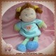 NICOTOY SOS DOUDOU POUPEE HABIT BLEU VERT COEUR