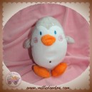 CARREBLANC SOS DOUDOU PINGOUIN GRIS BLANC ORANGE