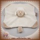 NATTOU SOS DOUDOU MOUTON PLAT BLANC BEIGE CAPPUCINO ATTACHE TETINE