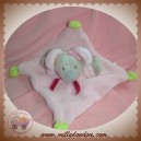 NICOTOY SOS DOUDOU SOURIS GRISE PLATE ROSE PLUME