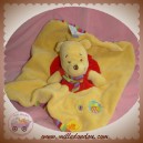 DISNEY DOUDOU WINNIE L'OURSON PLAT JAUNE RAYE SOS