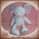 NATTOU SOS DOUDOU SOURIS BLANCHE BLEU BUBBLES MUSICAL