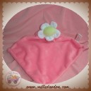 SUNRISE TRADERS SOS DOUDOU MOUCHOIR ROSE PLAT FLEUR